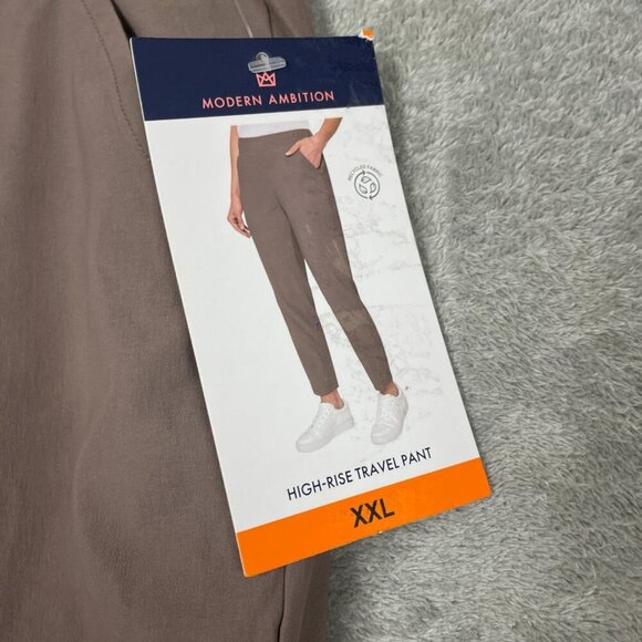 Modern Ambition High-Rise Travel Pants XXL Recycled Blend NWT 6540 - Picture 3 of 9